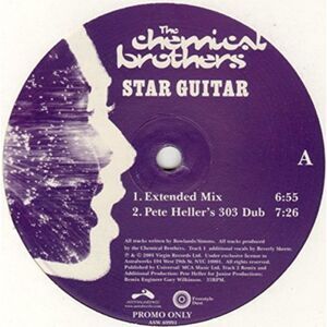 The Chemical Brothers Vinyl LP Record Star Guitar Promo 12"